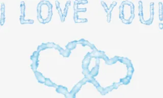 云彩心连心免抠