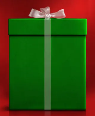 礼品盒摄影免抠