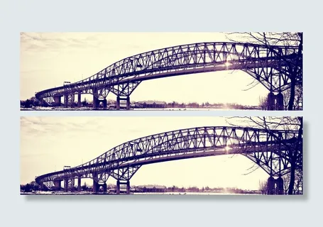 雄伟大桥背景高清