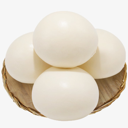 大白馒头 大馒头 馒头免抠