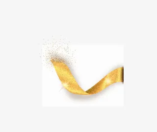 金属飘带矢量图免抠