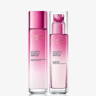 欧莱雅葡萄籽精华化妆护肤品套装免抠