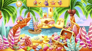 彩绘卡通场景免抠