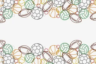 矢量球类运动免抠