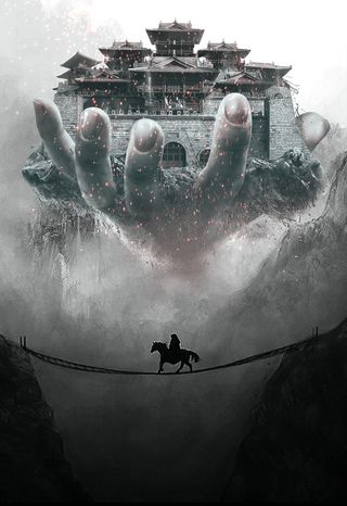 大气科技电影海报背景高清