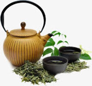 古典茶水壶中秋素材免抠