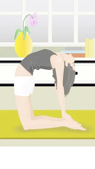 女子瑜伽场景背景图1高清