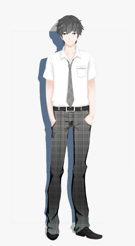 卡通男生免抠