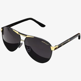 个性潮人大框蛤蟆镜免抠