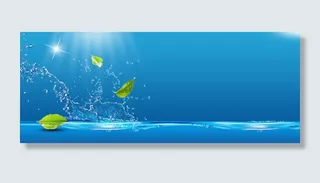 清新牙膏海报背景高清