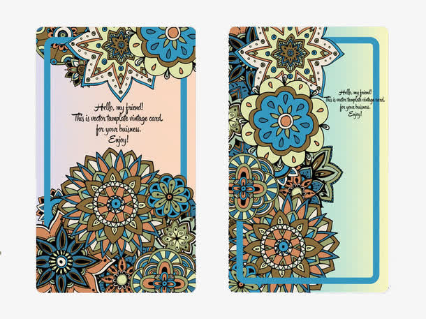 婚礼请帖背景花纹