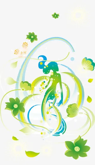 炫彩春季背景迎春素材