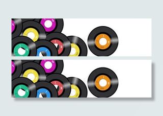 DVD设计banner背景