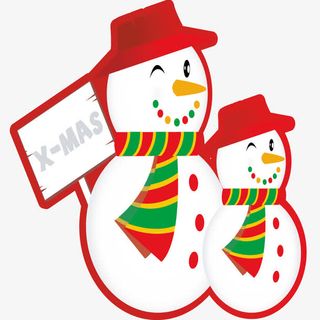 圣诞节圣诞雪人免抠