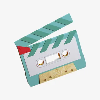 卡通立体磁带免抠图免抠