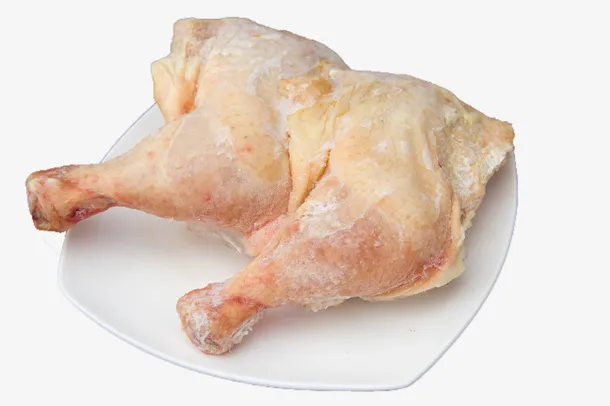 实物食物冷冻的鸡腿免抠