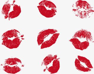 性感红唇素材免抠
