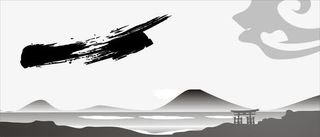 中国风展板背景