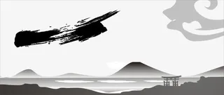 中国风展板背景