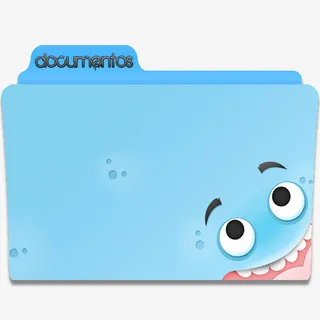 多彩动漫文件夹图标下载免抠