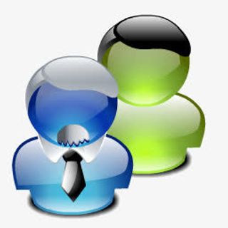 小人立体电脑桌面PNG图标免抠