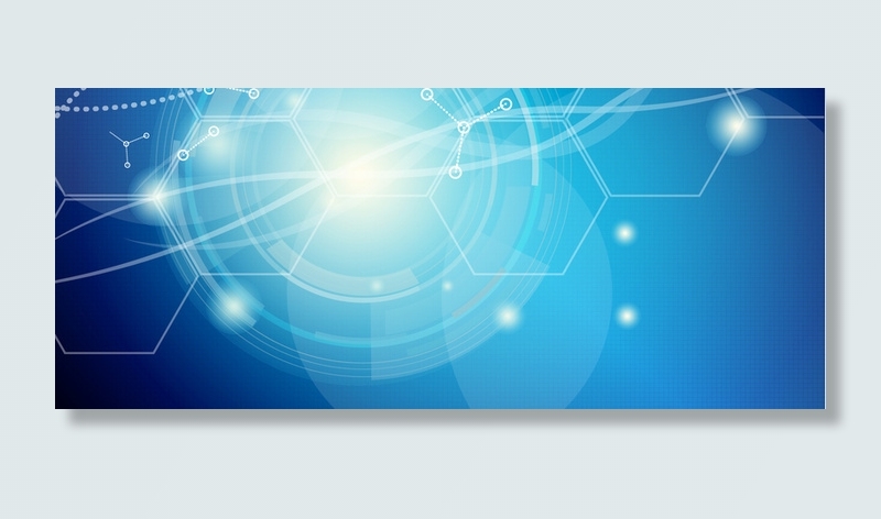 蓝色科技背景高清