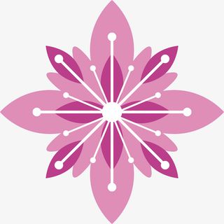 桃花花瓣水墨桃花免抠