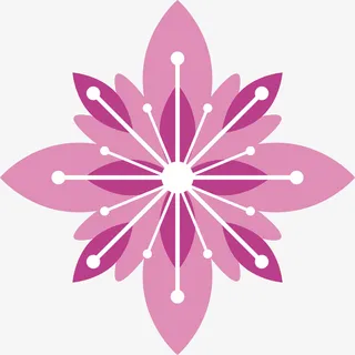 桃花花瓣水墨桃花免抠