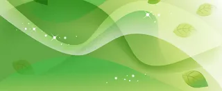 清新绿叶背景矢量素材高清