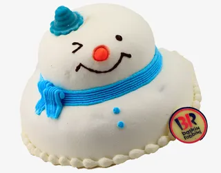 雪人生日蛋糕免抠