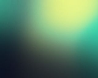 黄绿色渐变模糊海报免抠