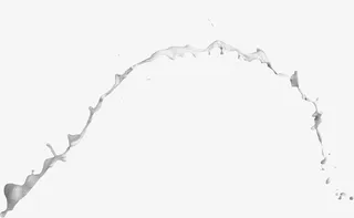 创意合成飞溅的早餐牛奶免抠