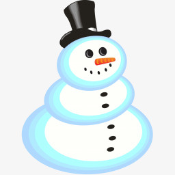 雪人图标免抠