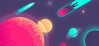 扁平几何背景高清