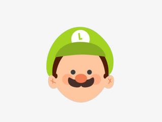 扁平化卡通马里奥免抠