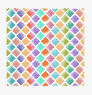 水彩网格底纹矢量免抠