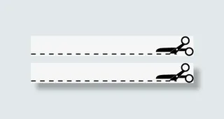 超实用虚线分割线免抠