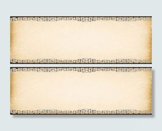 中国画框牛皮纸纯海报背景banner图高清