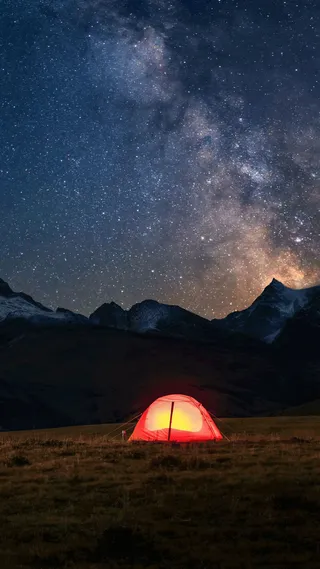 美丽星空背景图