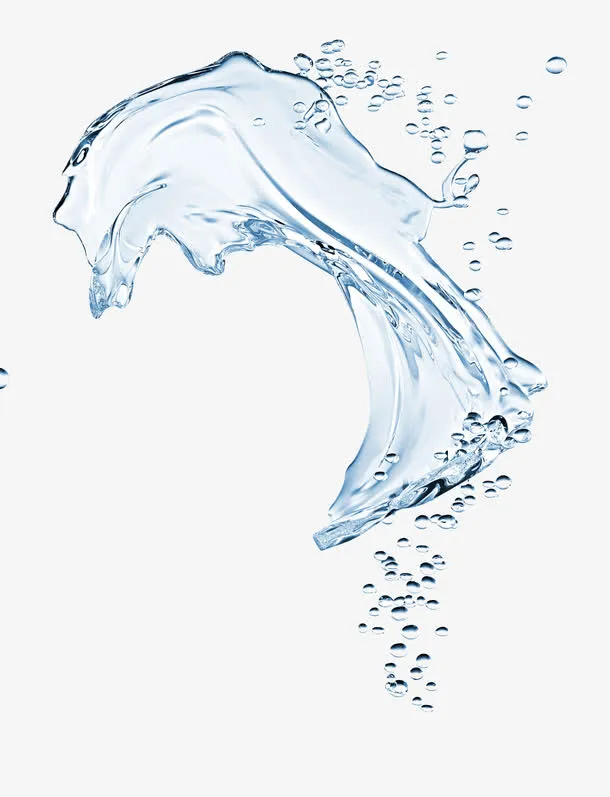 水花四溅免抠