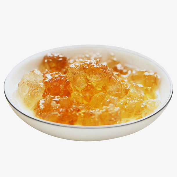 水蜜桃食用桃胶免抠PNG免抠