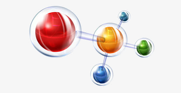 科技感连接气泡免抠