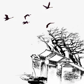 古藤老树昏鸦免抠