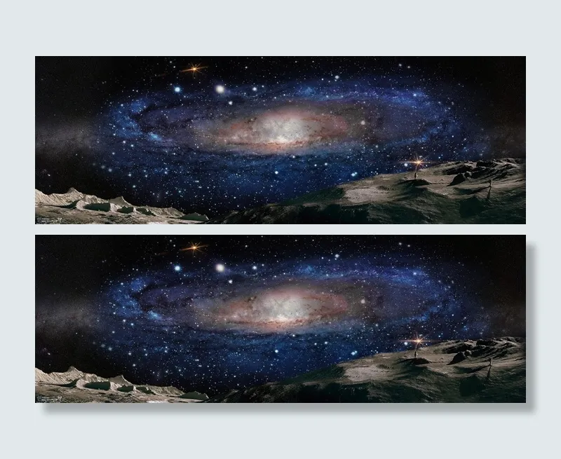 在外星球看宇宙背景图高清