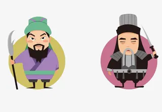 卡通人物士兵免抠