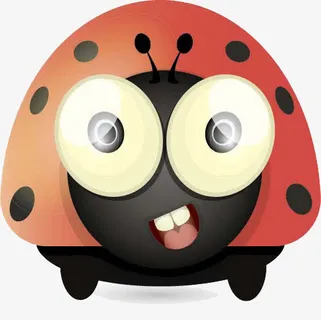 可爱瓢虫免抠