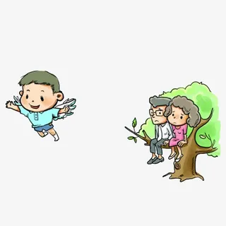 孩子远行，父母不舍免抠