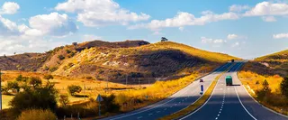 创意公路banner高清