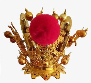 发冠戏曲头饰免抠