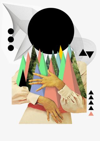 插图波谱花纹免抠